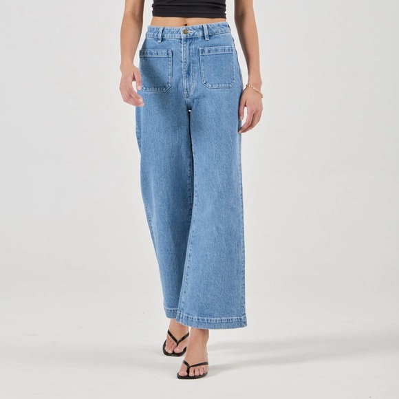 ROLLA'S Denim - Rolla’s EUC High Rise Wide Leg Jeans Sz 33